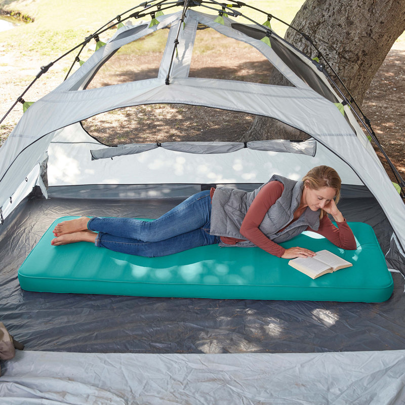 ECR4Kids Lightspeed Outdoors ECO 3D Deluxe Flexform Sleep Pad, Sleeping